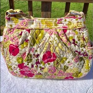 Vera Bradley floral hand bag large